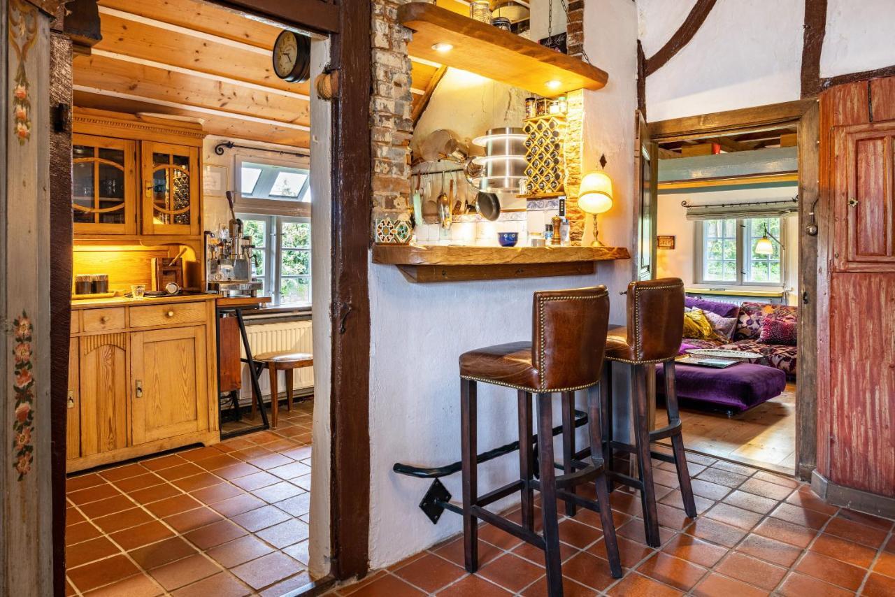 Apartamento Reetdachhaus Bischoff Kuden Exterior foto