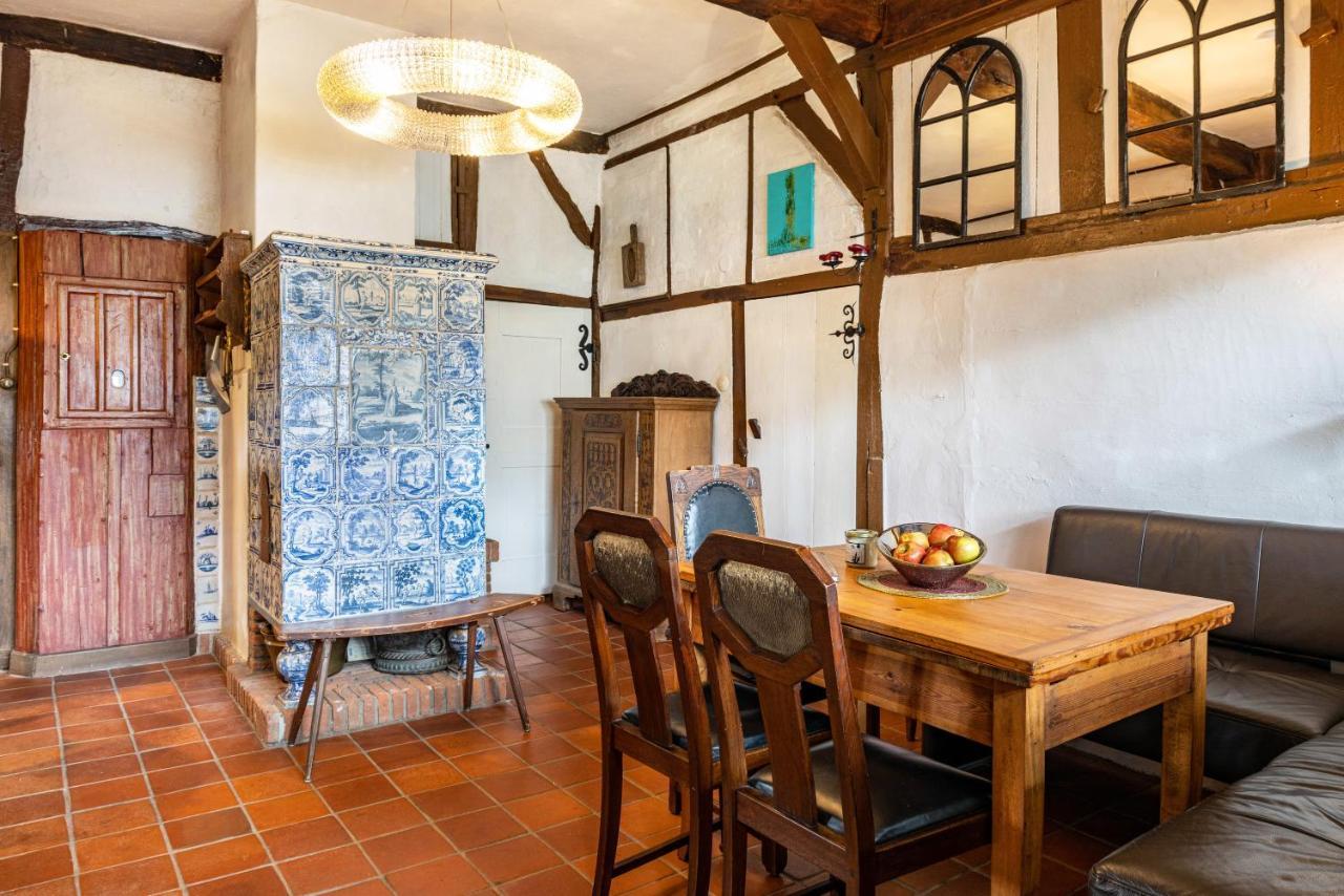 Apartamento Reetdachhaus Bischoff Kuden Exterior foto